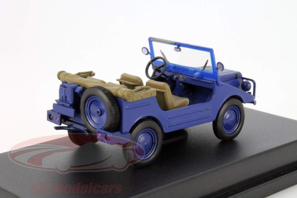 DKW Munga 4 THW blue 1:43 Starline