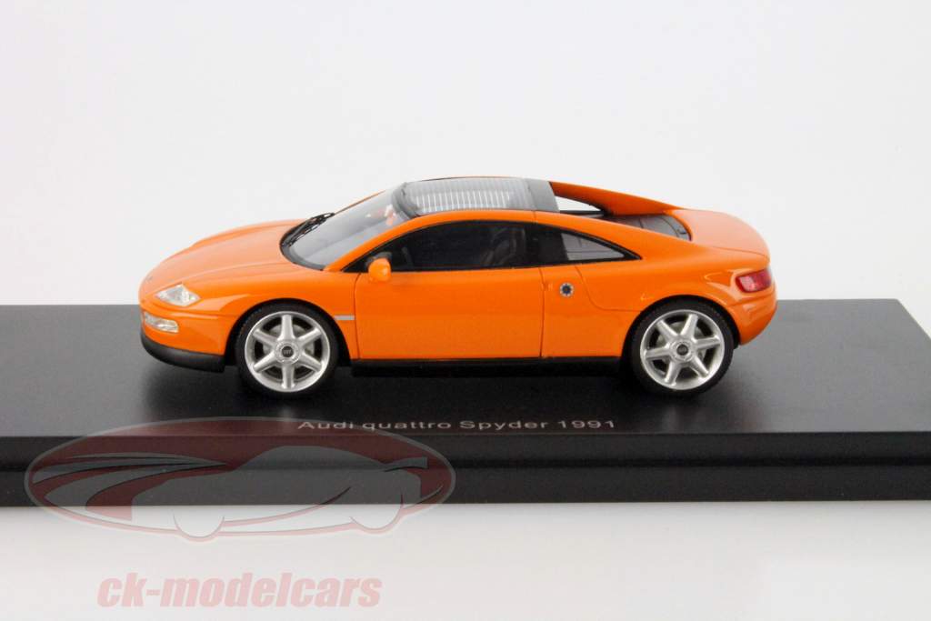 Audi quattro Spyder Ano 1991 Laranja 1:43 BoS Models