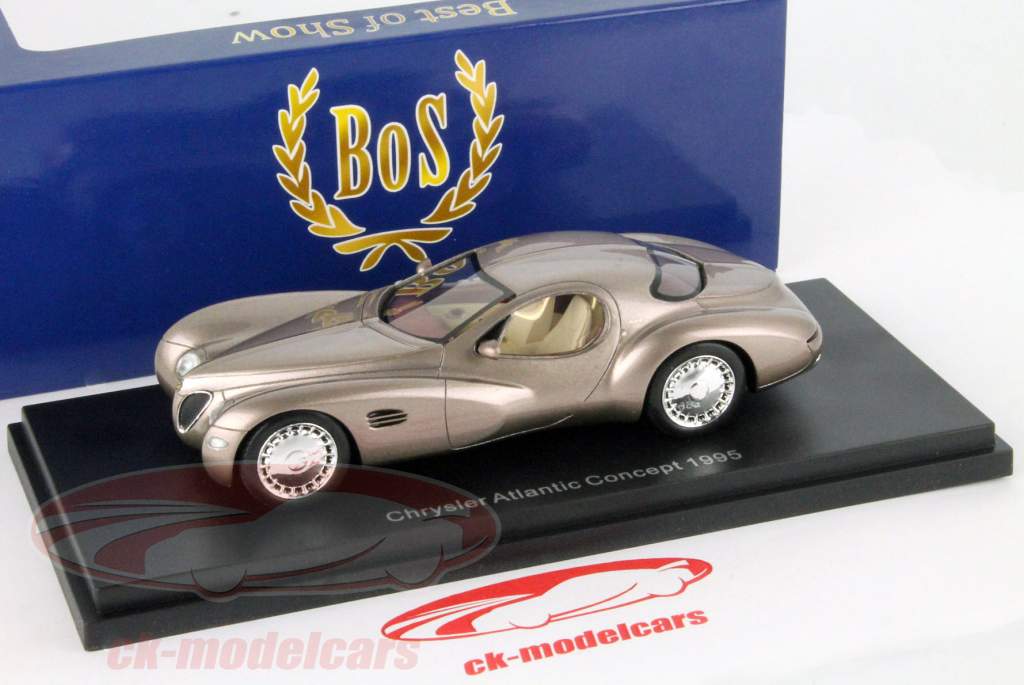 Chrysler Atlantic Concept Año 1995 plata 1:43 BoS Models