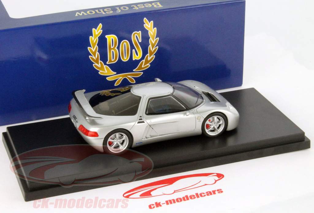 Lotec Sirius Год 2000 серебро 1:43 Bos Models