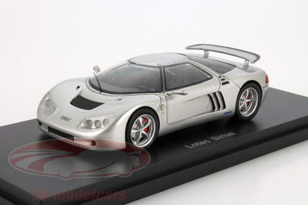 Lotec Sirius Year 2000 silver 1:43 Bos Models