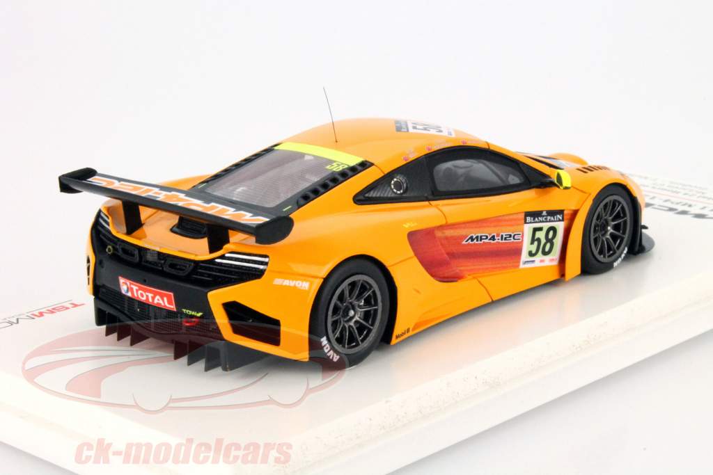 マクラーレンMP4-12C GT3＃58 24スパ2011ベル、グッドウィン、マレン午前1時43分TrueScale