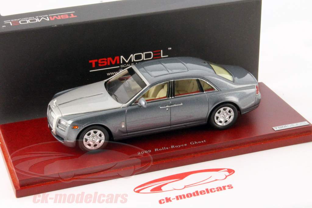 Rolls-Royce Ghost Année 2009 tungstène gris 1:43 TrueScale