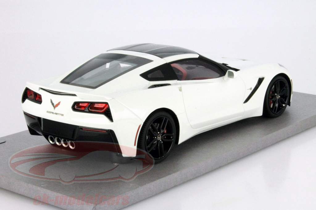 Chevrolet Corvette Stingray C7〜 年 2014 北極圏 白 1:18 BBR