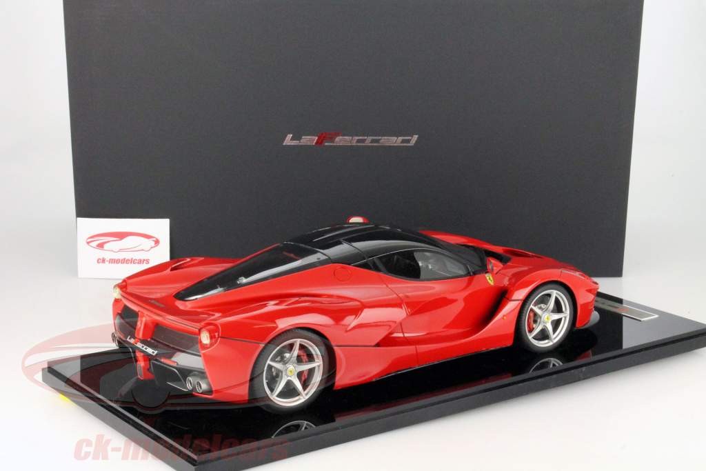 法拉利 LaFerrari 日内瓦 汽车 节目 2013 红 / 黑色 1:12 BBR