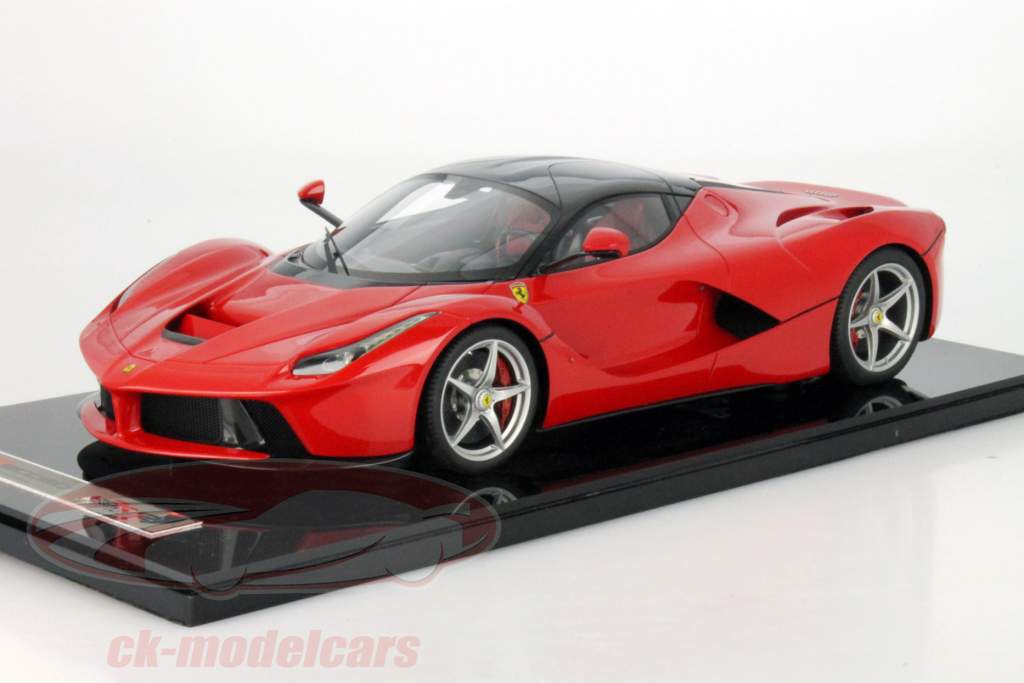 法拉利 LaFerrari 日内瓦 汽车 节目 2013 红 / 黑色 1:12 BBR