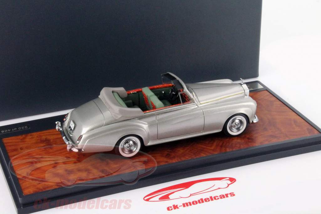 Rolls Royce SC 3 DHC Mulliner Cabriolet Année 1963 argent 1:43 Matrix
