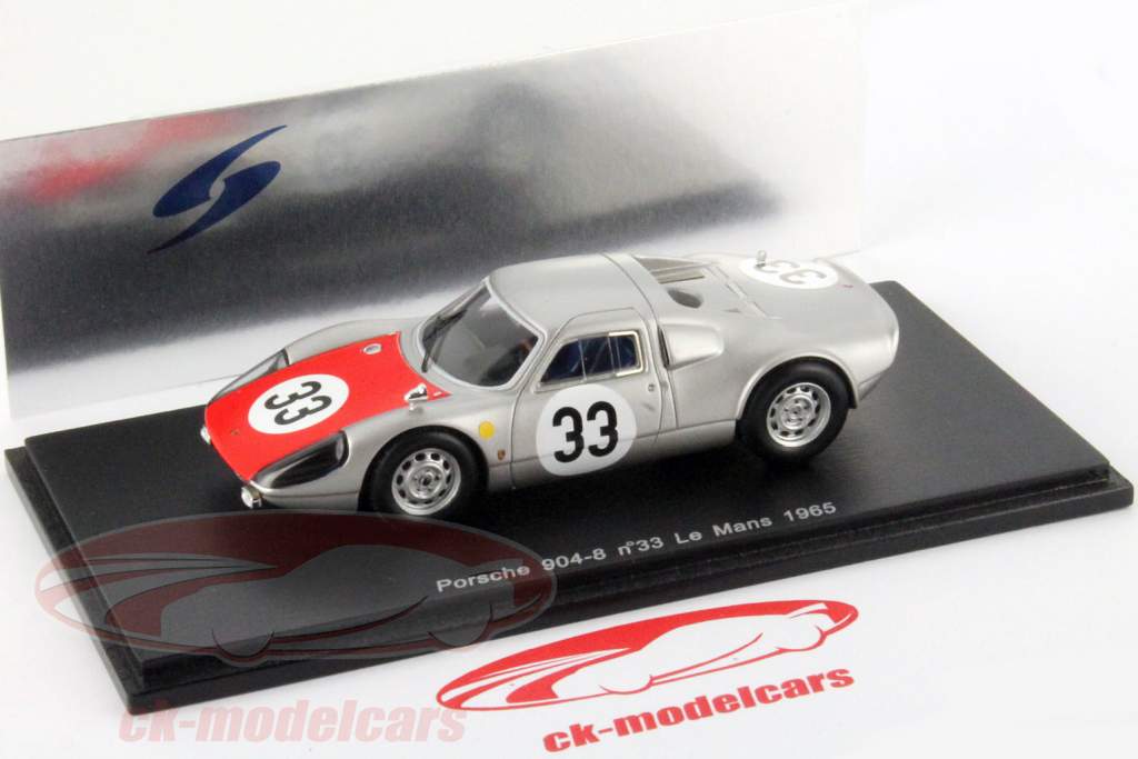 Porsche 904-8 #33 24h LeMans 1965 Davis / Mitter 1:43 Vonk