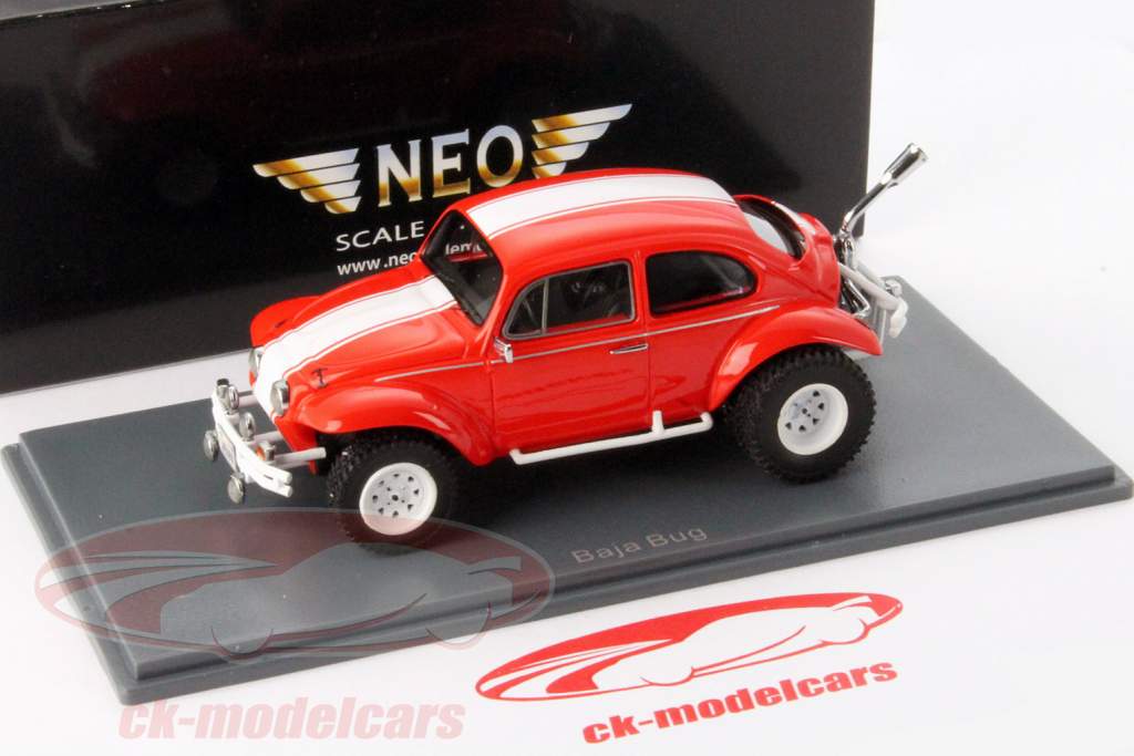 Baja Bug rood / wit 1:43 Neo
