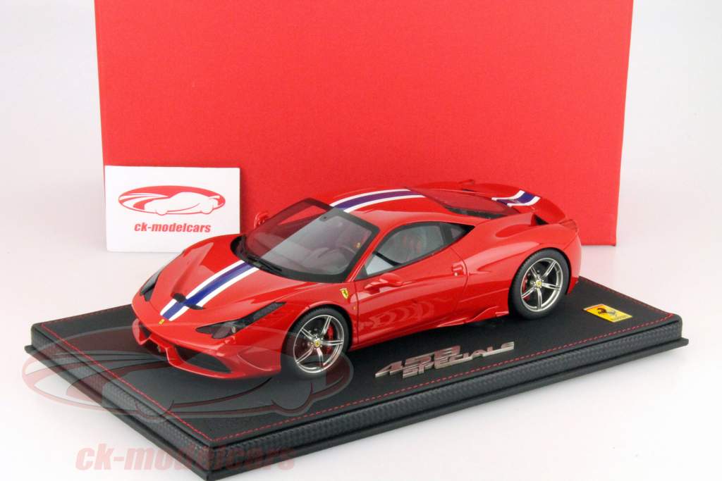 BBR Models 1:18 Ferrari 458 Speciale IAA Frankfurt 2013 red