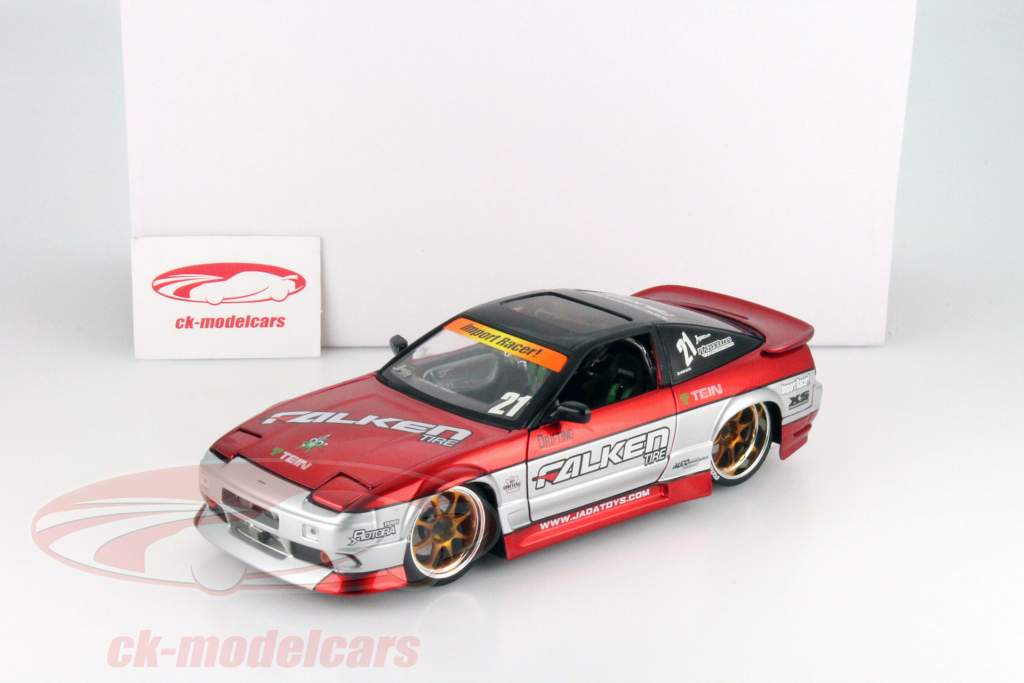 Jadatoys 1:18 Nissan 240 SX インポート レーサー ダイキャスト