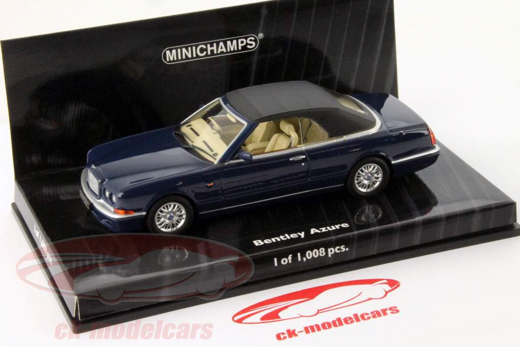 Bentley Azure Baujahr 1996 dunkelblau 1:43 Minichamps