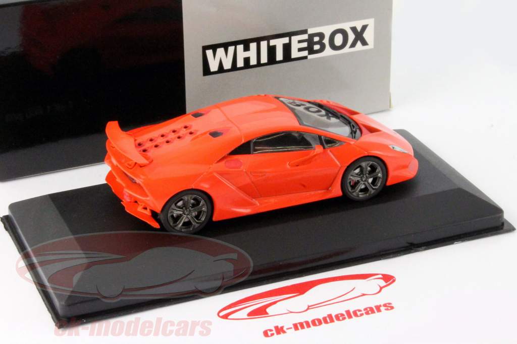 Lamborghini Sesto Elemento Год 2010 Оранжевый 1:43 WhiteBox
