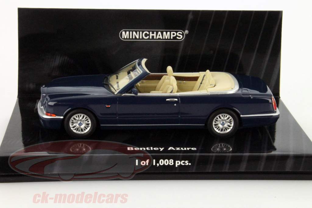 Bentley Azure Baujahr 1996 dunkelblau 1:43 Minichamps