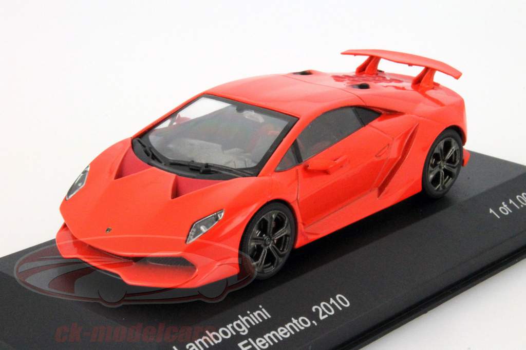 Lamborghini Sesto Elemento Baujahr 2010 orange 1:43 WhiteBox