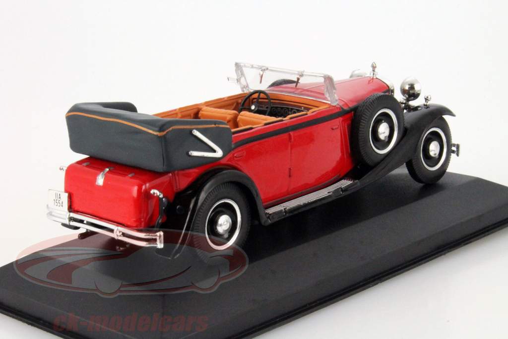 Maybach DS8 Zeppelin 年 1930 红 / 黑色 1:43 WhiteBox
