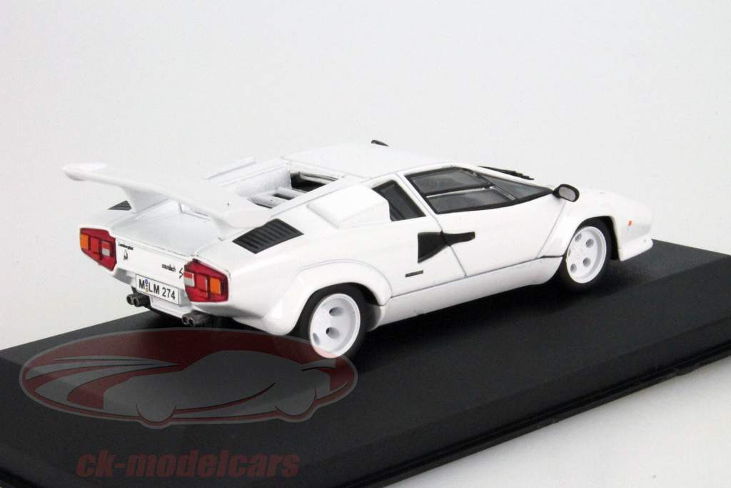 Lamborghini Countach LP400 S Año 1978 blanco 1:43 WhiteBox