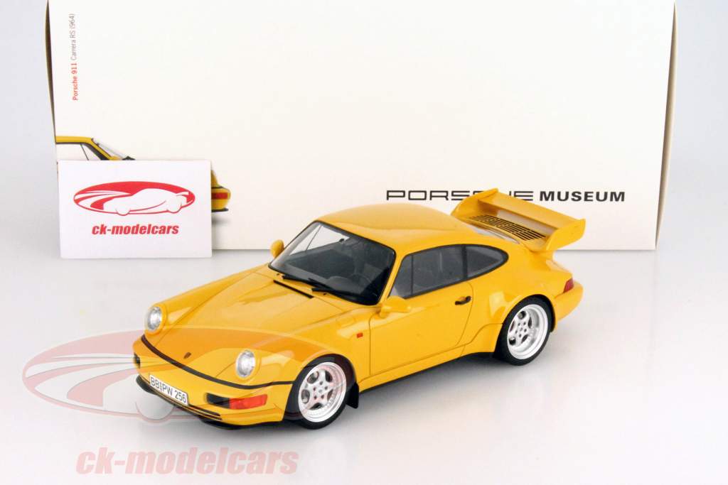 GT-SPIRIT 1:18 ポルシェ 911 (964) カレラ RS 3.8 イエロー