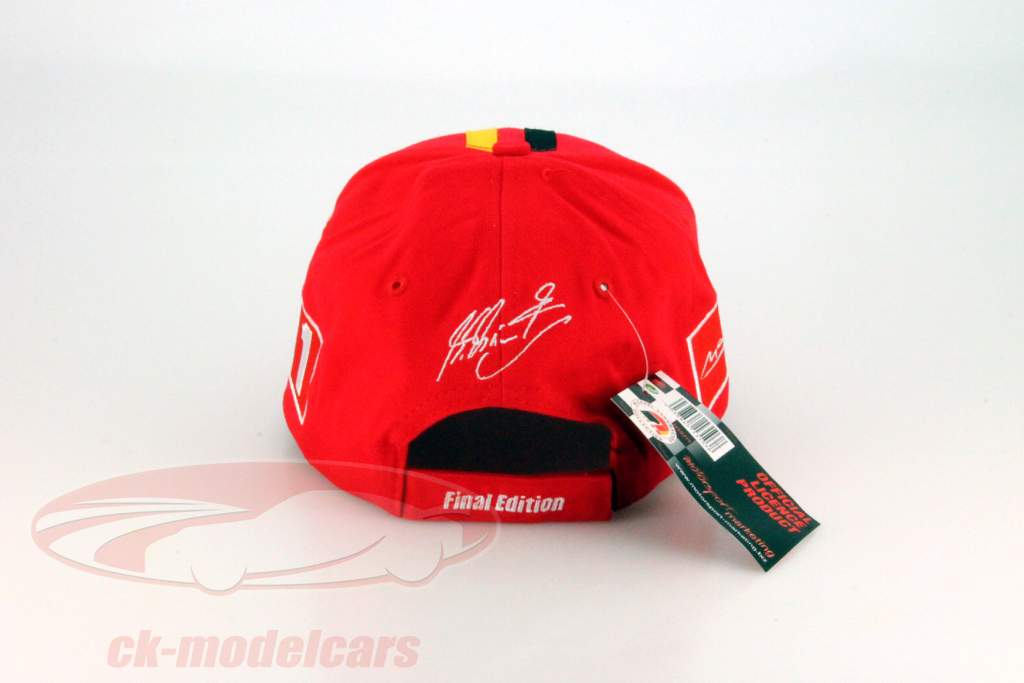 Michael Schumacher フェラーリ ドライバ キャップ ザ· 決勝 版