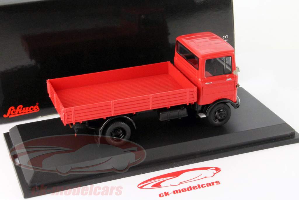 Schuco 1:43 Mercedes-Benz LP 608 Platform / Tarpaulin