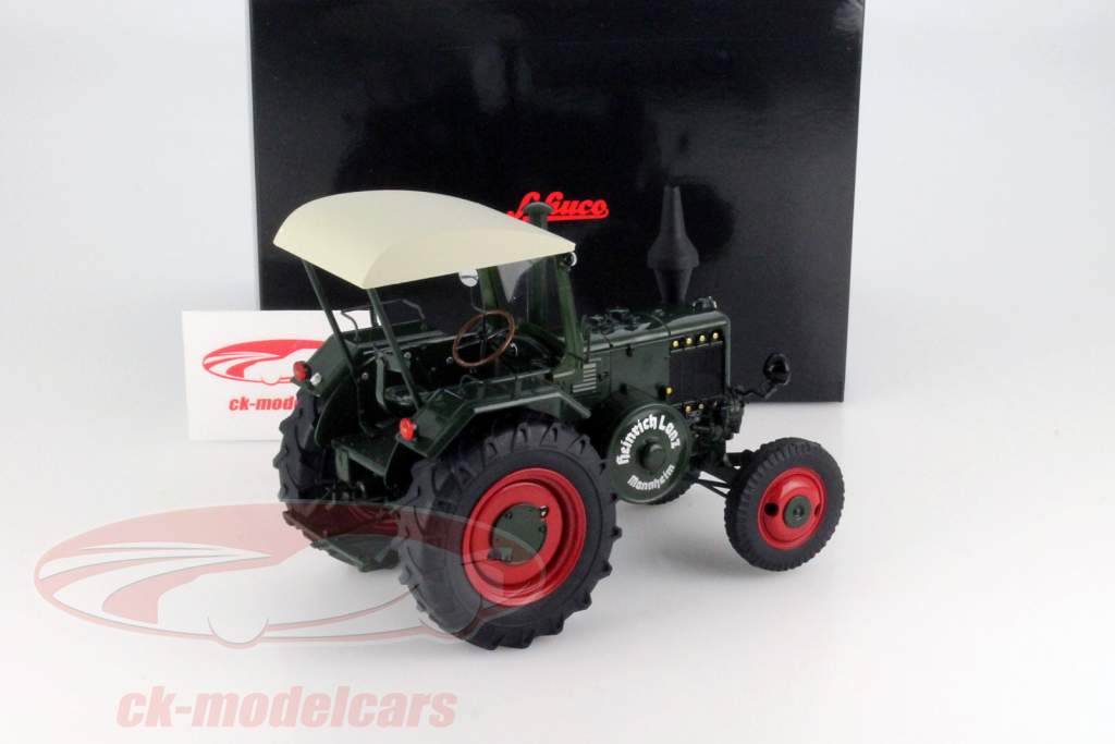 Lanz Ackerluft D9506 Trator com Telhado verde 1:18 Schuco