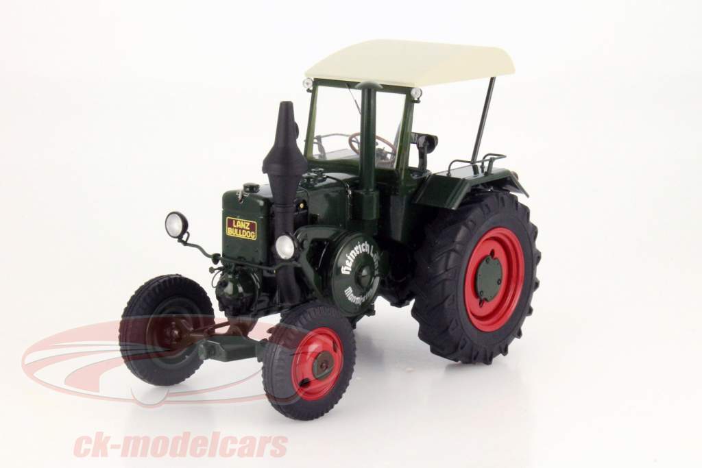Lanz Ackerluft D9506 Trator com Telhado verde 1:18 Schuco