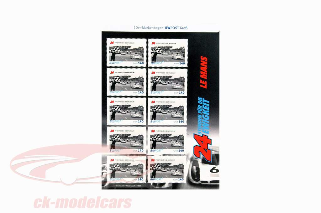 Briefmarke: Sonderedition Porsche Museum #4 24h LeMans BWPost