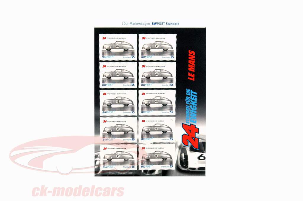 スタンプ：スペシャルエディションポルシェ博物館＃46 24時間ルマンBWPost