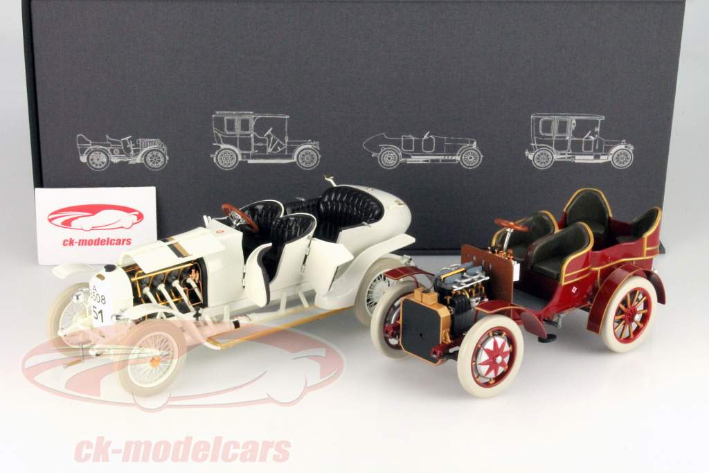 2モデルカーと教授フェルディナンドポルシェ崇高な作品コレクターボックス