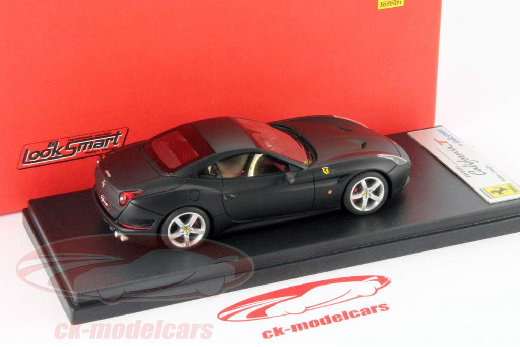 法拉利California牛逼亚光黑1:43 LookSmart公司