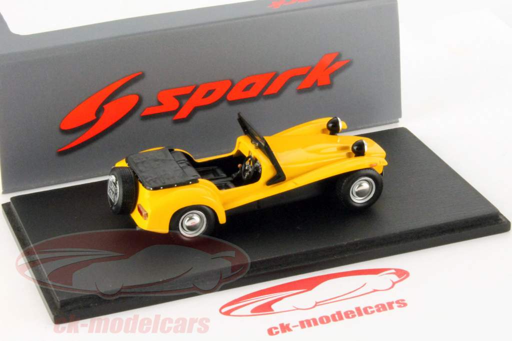 ロータスセブンS4タイプ建設1969黄色午前1時43スパークの60年