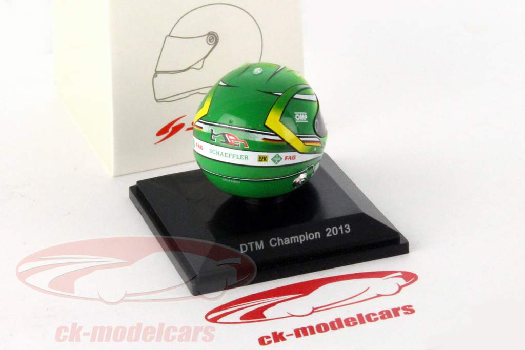 マイク·ロッケンフェラーアウディRS5 DTMチャンピオン2013チームフェニックスヘルメット1：8スパーク