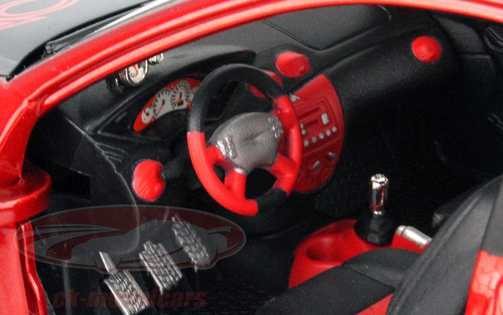 Ford Focus Tuner Version Venom rouge / noir 1:18 HotWheels