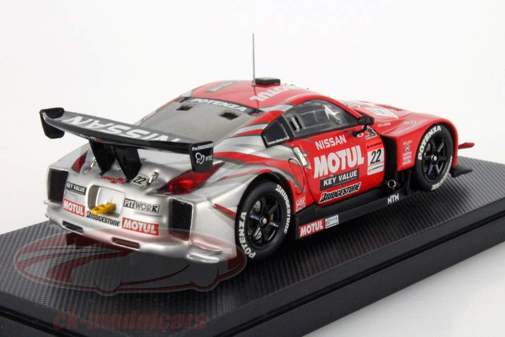 Ebbro 1:43 Nissan 350Z #22 Super GT Malaysia 2005 Motul