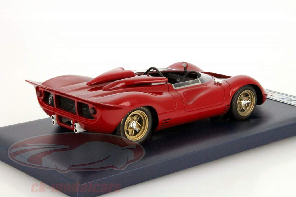 Ferrari 350 P4 Can-Am Plain Body Version rosso 1:18 CMF