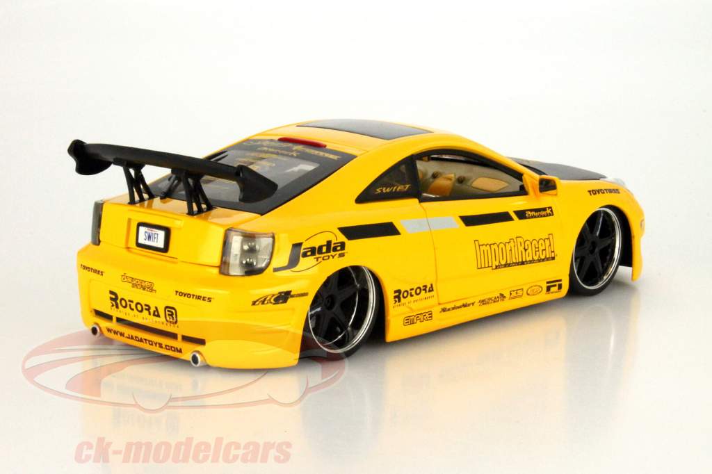 Jadatoys 1:18 Toyota セリカ Import Racer 2002 イエロー