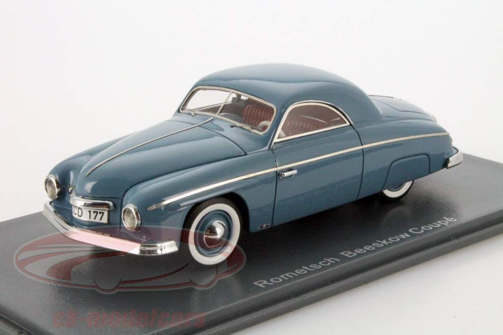 Rometsch Бесков Coupe синий / серый Neo 1:43