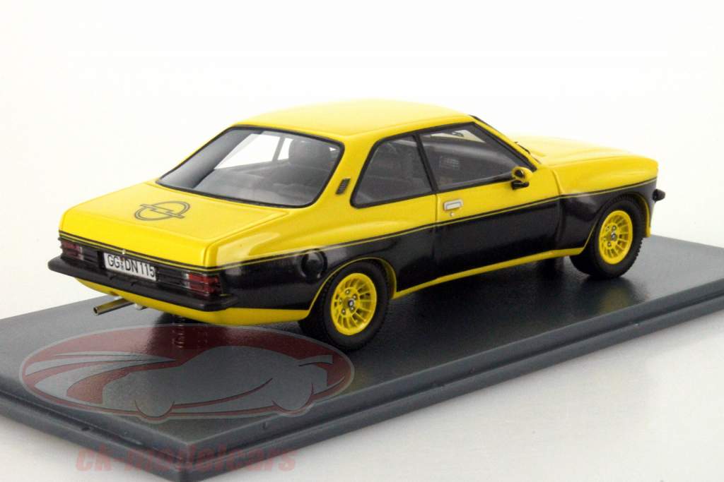 Opel Commodore B Steinmetz amarillo / negro 1:43 Neo