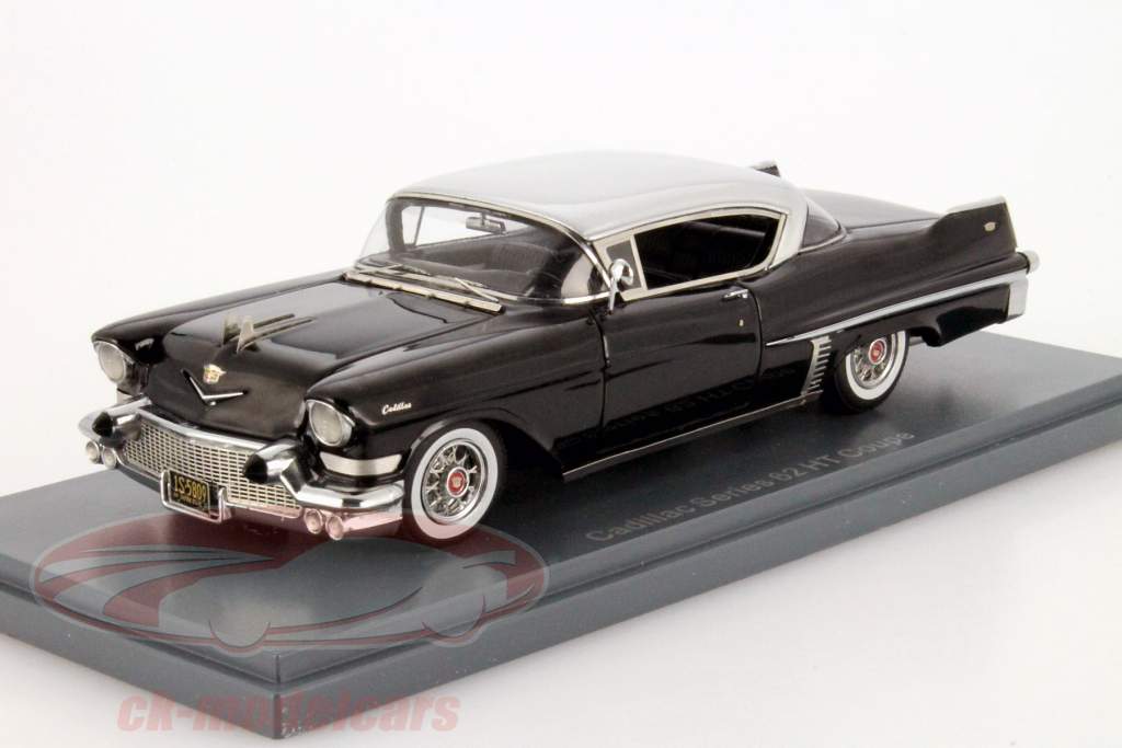 凯迪拉克62系列硬顶轿跑车黑色/银色1:43新