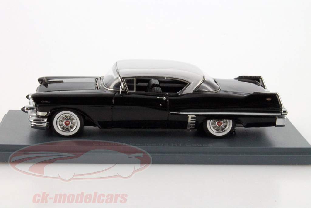 凯迪拉克62系列硬顶轿跑车黑色/银色1:43新