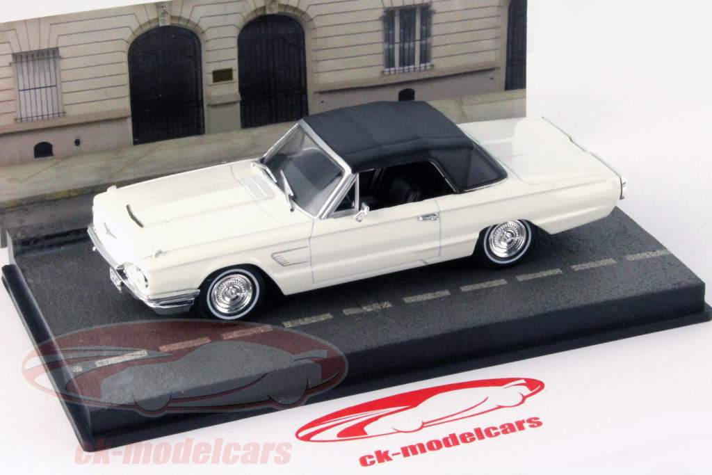 Ford Thunderbird James Bond Фильм Автомобилей Шаровая молния белый 1:43 Ixo