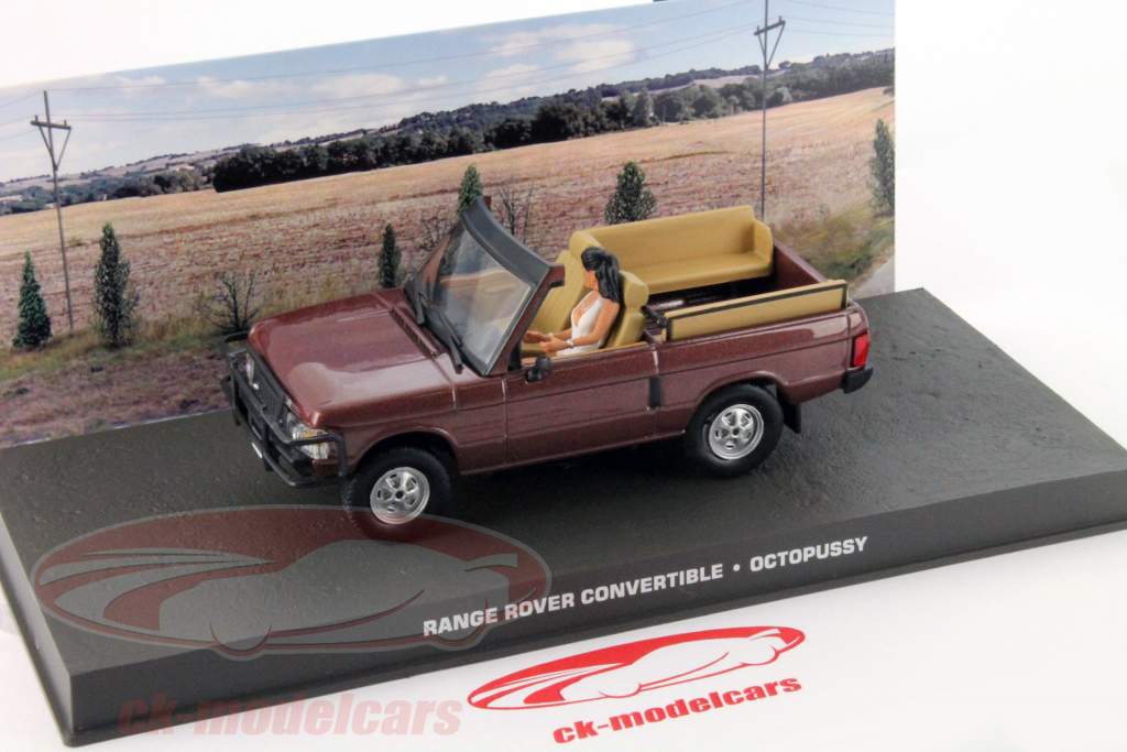 Range Rover Convertible James Bond Фильм Автомобилей Octopussy коричневый металлик 1:43 Ixo