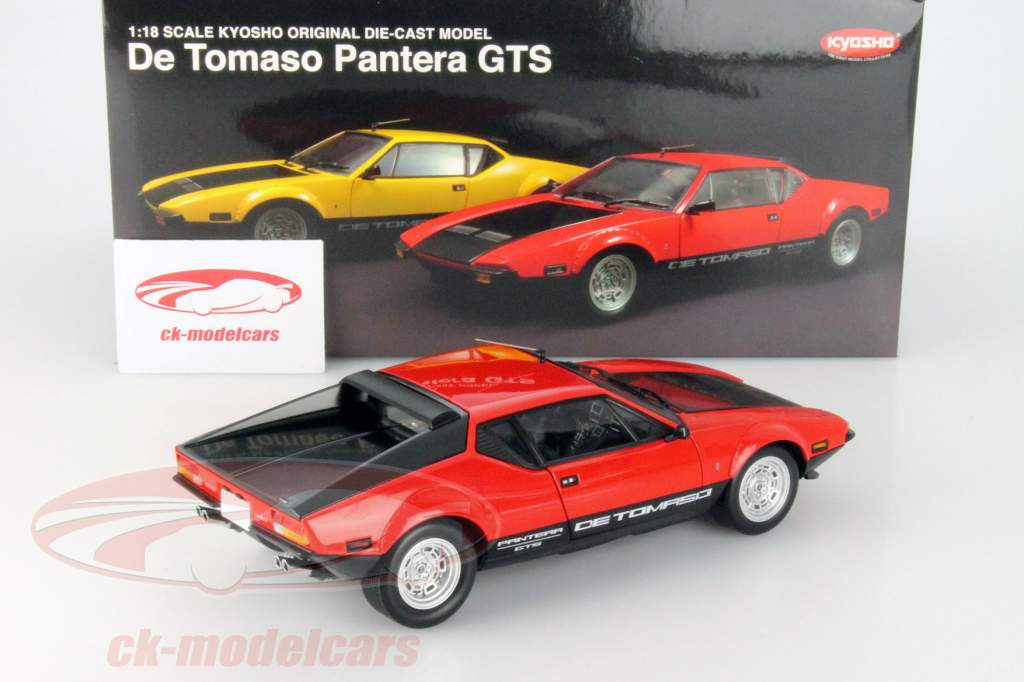 De Tomaso Pantera GTS rosso / nero 1:18 Kyosho