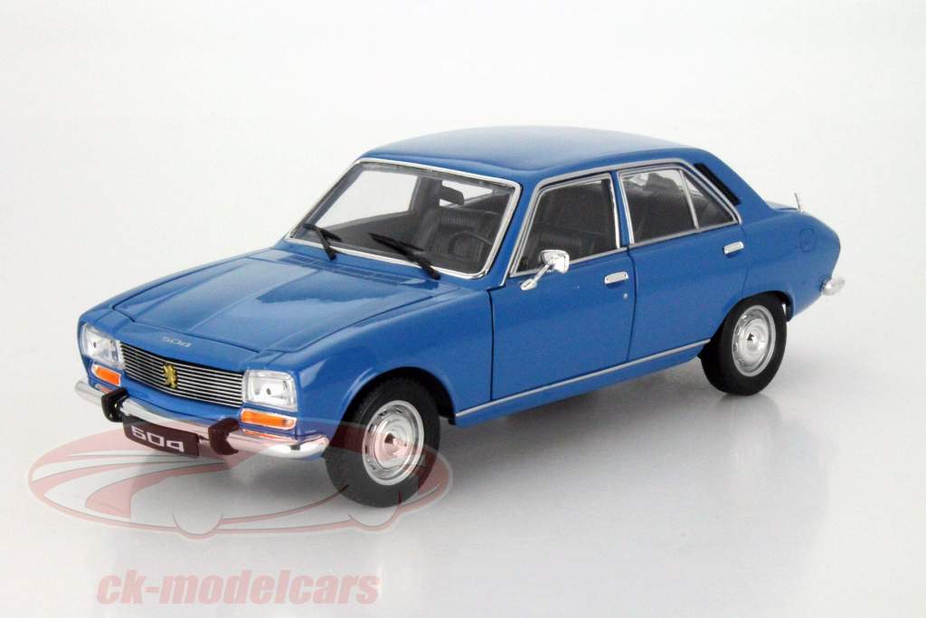 Peugeot 504 Anno 1975 azzurro 1:18 Welly