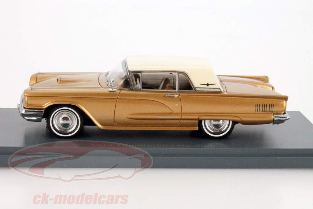 Ford Thunderbird Hardtop oro metallizzato 1:43 Neo