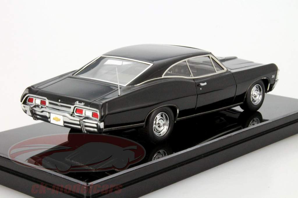 Chevrolet Impala SS 2 门 双门轿跑车 一年 1967 黑 1:43 TrueScale