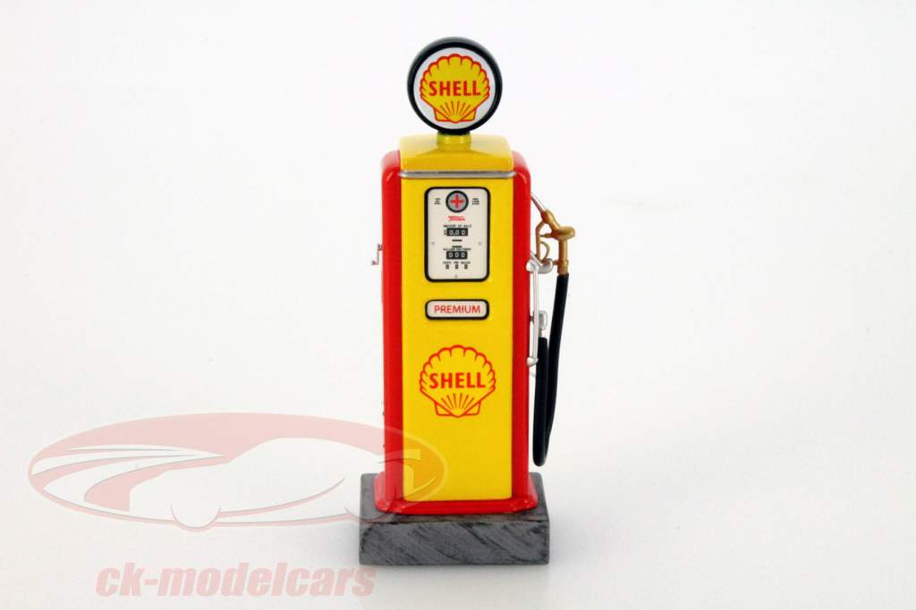 Retro Pompa di benzina Shell 1:18 TrueScale