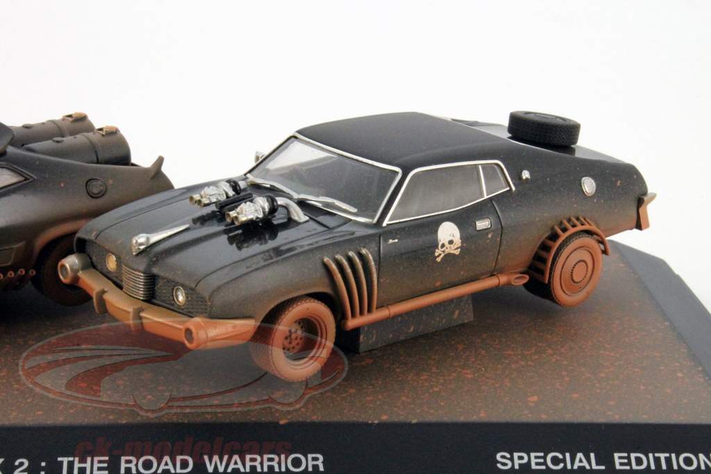 Mad Max 2 Weg Krijger Interceptor / Enemy Auto 2-Car Stel 1:43 AUTOart