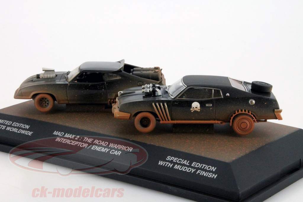 Mad Max 2 道 战士 拦截器 / 敌人 汽车 2车 设置 1:43 AUTOart