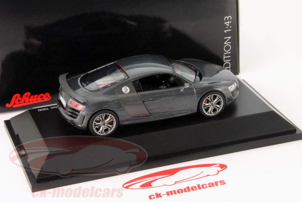 Schuco R8 ミニカー 1/43 シュコー　アウディ　デイトナグレー シュコー 1/43 アウディ R8 GT デイトナグレー
